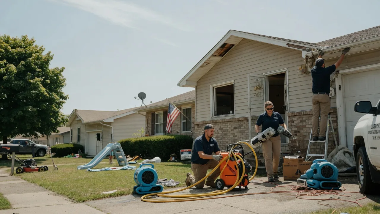 Water Damage Restoration in Coal Township, PA near me